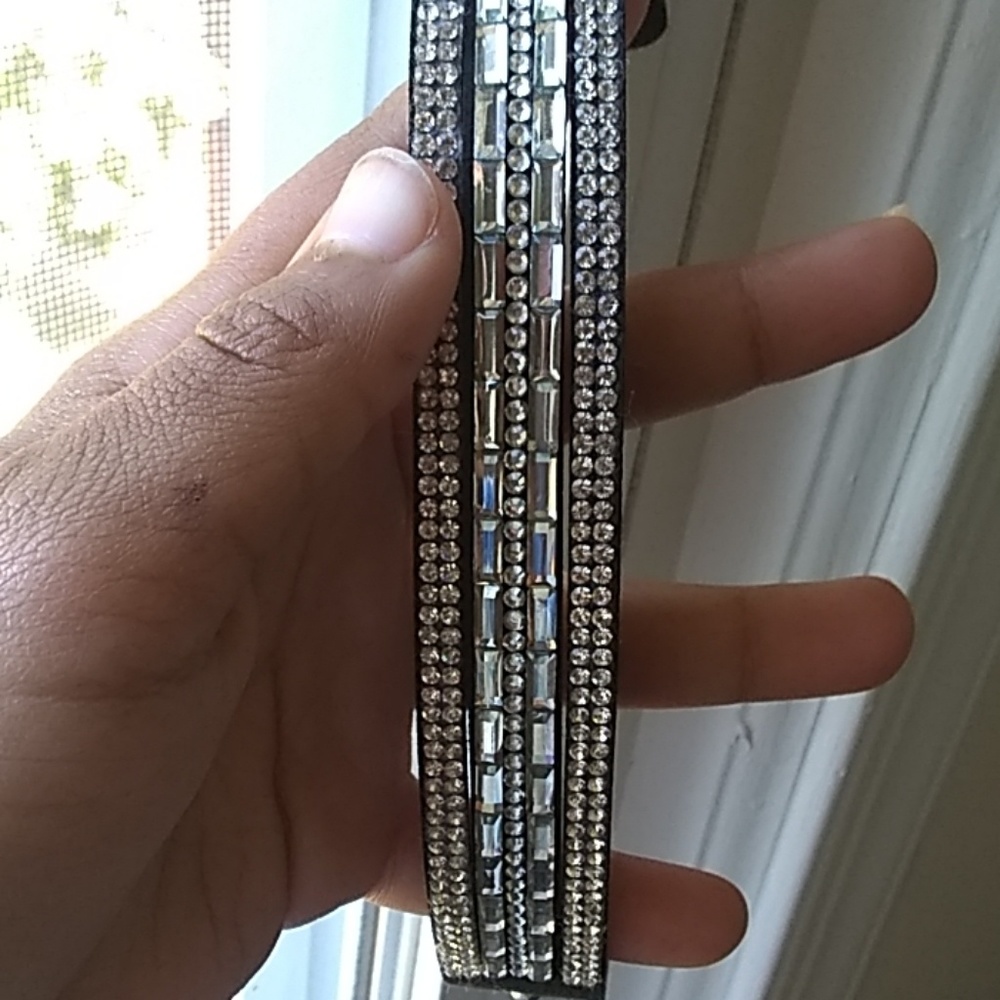 A diamond bracelet